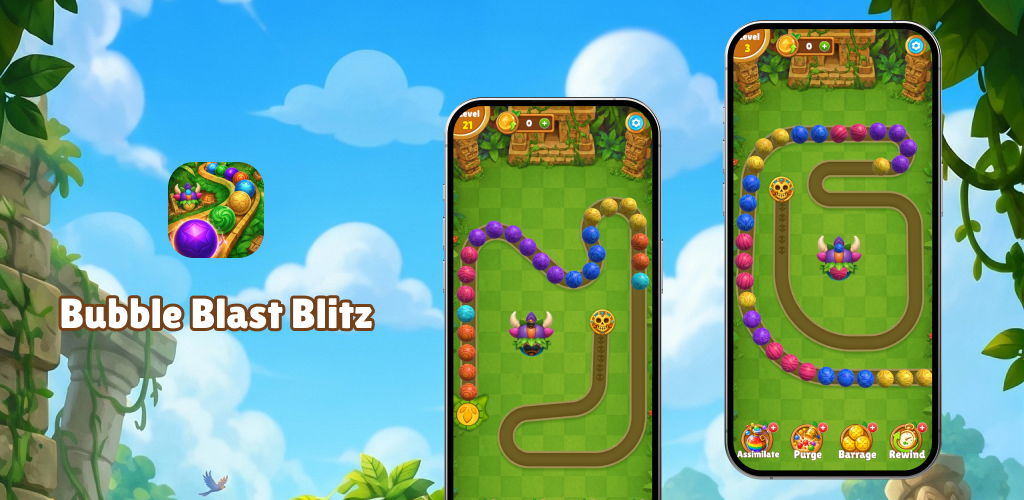 Bubble Blast Blitz Banner